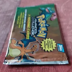 Topps Pokemon Advanced Challenge Single Pack- 7 Trading Cards FACTORY SEALED! - Image 3