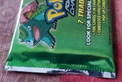Topps Pokemon Advanced Challenge Single Pack- 7 Trading Cards FACTORY SEALED! - Image 4