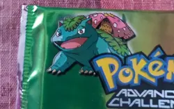 Topps Pokemon Advanced Challenge Single Pack- 7 Trading Cards FACTORY SEALED! - Image 5