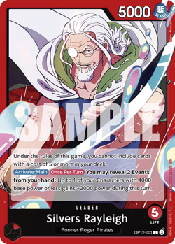 One Piece Card Game - OP12 - Legacy of the Master - Choose Singles - C/UC/L/R/SR - Image 2