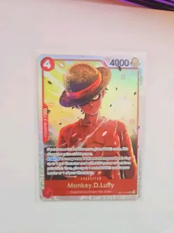 Monkey D. Luffy OP12-015 SR Legacy of the Master - ONE PIECE Card Game ENGLISH - Image 1