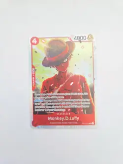 Monkey D. Luffy OP12-015 SR Legacy of the Master - ONE PIECE Card Game ENGLISH - Image 1