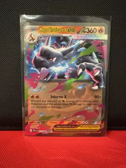 Mega Charizard X ex 013/094 Phantasmal Flames Double Rare Holo Pokemon TCG NM/M - Image 1