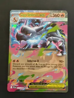 Mega Charizard X ex 013/094 Phantasmal Flames Double Rare Holo Pokemon TCG NM/M - Image 1