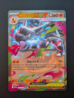 Mega Charizard X ex 013/094 Phantasmal Flames Double Rare Holo Pokemon TCG NM/M - Image 1
