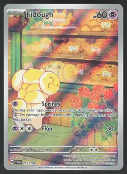 Fidough 213/198 Illustration Rare Pokemon TCG Scarlet & Violet Base Set NM - Image 1