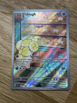 Fidough 213/198 - 2023 Pokemon TCG - Scarlet & Violet Base Illustration Rare - Image 1