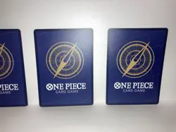 Monkey D Luffy P-043 2nd Anniversary Stamped Promo One Piece English X3 LP-NM - Image 5