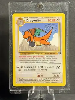 Pokemon TCG Dragonite #5 Black Star Promo WB the First Movie Stamped Card - Image 1