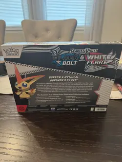 Pokemon TCG Black Bolt & White Flare Victini Illustration/Poster Collections NEW - Image 2