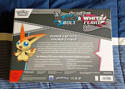 Pokemon TCG Black Bolt & White Flare Victini Illustration/Poster Collections NEW - Image 2