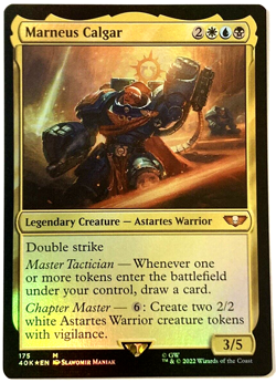 MTG Marneus Calgar Warhammer 40,000 175 FOIL Mythic NM - Image 1
