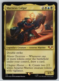 Marneus Calgar M Universes Beyond: Warhammer 40,000 #175 NM Foil - Image 1