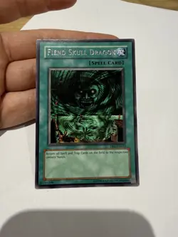 Fiend Skull Dragon/Giant Trunade DB1-EN032 Rare Misprint YuGiOh NM - Image 1