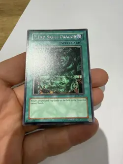 Fiend Skull Dragon/Giant Trunade DB1-EN032 Rare Misprint YuGiOh NM - Image 2