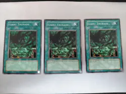 YUGIOH GIANT TRUNADE DB1-EN032 RARE X3 MINT NM - Image 1