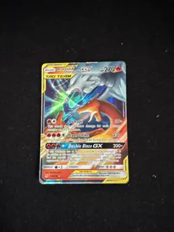 Pokemon TCG Reshiram & Charizard GX Holo Card 20/214 Unbroken Bonds - Image 1