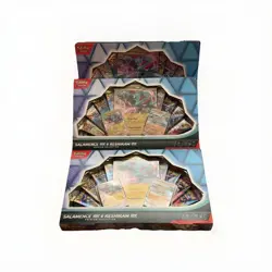 3x Pokemon Salamence ex and Reshiram ex Premium Collection Box Sealed (3 Boxes) - Image 1