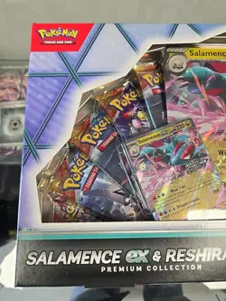 3x Pokemon Salamence ex and Reshiram ex Premium Collection Box Sealed (3 Boxes) - Image 2