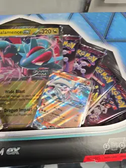 3x Pokemon Salamence ex and Reshiram ex Premium Collection Box Sealed (3 Boxes) - Image 4