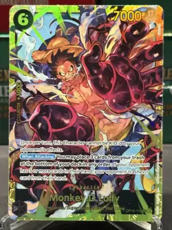 OP10-118 Monkey.D.Luffy SEC - One Piece TCG English Card Near-Mint Secret Rare - Image 1