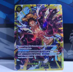 OP10-118 Monkey.D.Luffy SEC - One Piece TCG English Card Near-Mint Secret Rare - Image 1