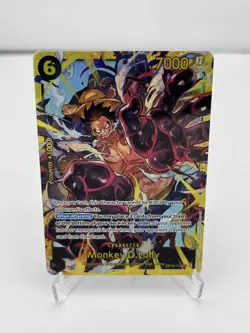 OP10-118 Monkey.D.Luffy SEC - One Piece TCG English Card Near-Mint Secret Rare - Image 1