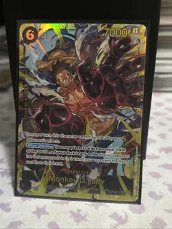 OP10-118 Monkey.D.Luffy SEC - One Piece TCG English Card Near-Mint Secret Rare - Image 1