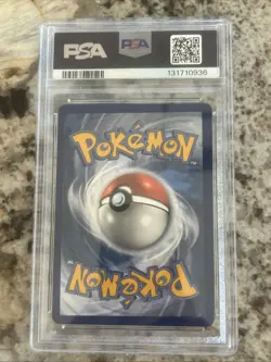 2021 POKEMON SWORD & SHIELD FUSION STRIKE SECRET #270 FULL ART/ESPEON VMAX PSA 7 - Image 2