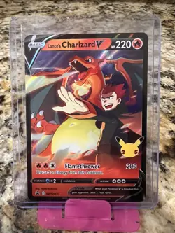 Pokemon Promo Lance’s Charizard V SWSH133 Celebrations - Image 1