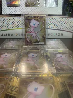 Pokemon TCG Scarlet & Violet 151 Gold Mew UPC Promo Metal Card 205/165 - Image 3