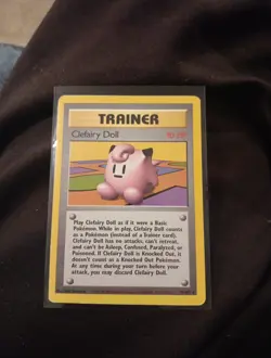 Pokemon Card - Clefairy Doll Base Set 70/102 Rare - Image 1