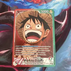 One Piece TCG OP13-001 Monkey D. Luffy Alt Art Leader AA Card Game CCG English - Image 1