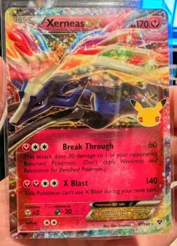 Xerneas EX - 97/146 - Pokemon Celebrations Classic Collection Ultra Rare Card NM - Image 1