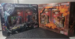 One Piece Card Game: Illustration Box (IB-05) Vol.5 x2 ✅ & Vol.6 x2 ✅ Sealed! - Image 1