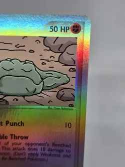 Pokemon TCG Geodude 55/97 EX Dragon Reverse Holo Vintage Card WOTC EX Series! - Image 3