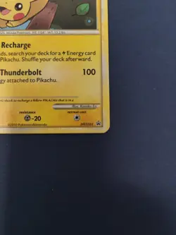 Pokemon Pikachu Holo Black Star Promo HGSS03 2010 Rare HeartGold Card - Image 3