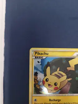 Pokemon Pikachu Holo Black Star Promo HGSS03 2010 Rare HeartGold Card - Image 5