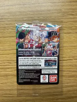 Brand New Sealed One Piece CCG Monkey.D.Luffy US College Basketball Promo Card - Image 2