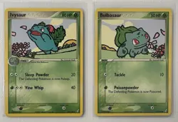 Pokemon Card Lot - 4 Card Pokemon Lot - Bulbasaur, Ivysaur & Sabrina’s Haunter - Image 1
