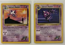 Pokemon Card Lot - 4 Card Pokemon Lot - Bulbasaur, Ivysaur & Sabrina’s Haunter - Image 3