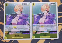 Lilith OP13-113 English R Carrying On His Will One Piece Card Game X2 - Image 1