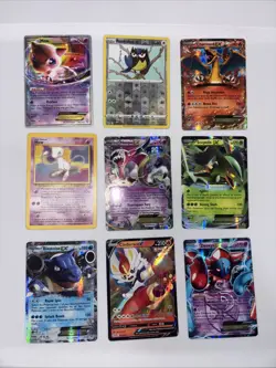 RARE HTF Pokemon Cards Multiple Years EX & Super Rare-Lot Of 9 Cards - Image 1