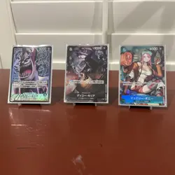 One Piece Card Op06-Op07 Japanese Jewelry Bonney, Gecko Moria Alt Art and Leader - Image 1