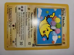 Flying Pikachu 25/53 WOTC Promo Card Near Mint to Mint + Surfing Pikachu - Image 1