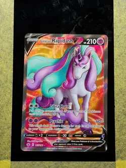 050 - Original Owner Galarian Rapidash V Full Art 167/198 Pokemon Card - Image 1
