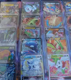 64 Pokemon Card Lot ( V Vstar Vmax , Ex ) Commons and Rares - Image 2