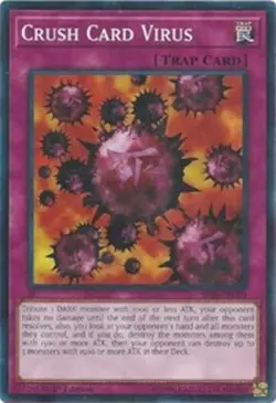 Crush Card Virus - SR06-EN031 - Common - 1st Edition - Lightly Played - Image 1