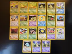 Pokemon Neo Discovery Mixed Lot of 21 Cards WOTC - Image 1