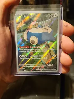 Snorlax SVP 051 Scarlet & Violet 151 Promo Card Near Mint NM Condition - Image 1